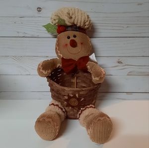Gingerbread Man Basket